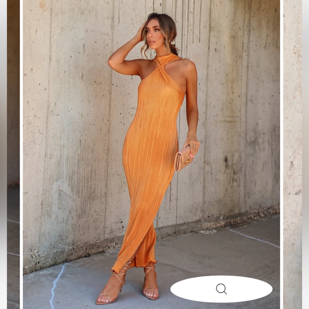 Vici Dolls Orange Dress